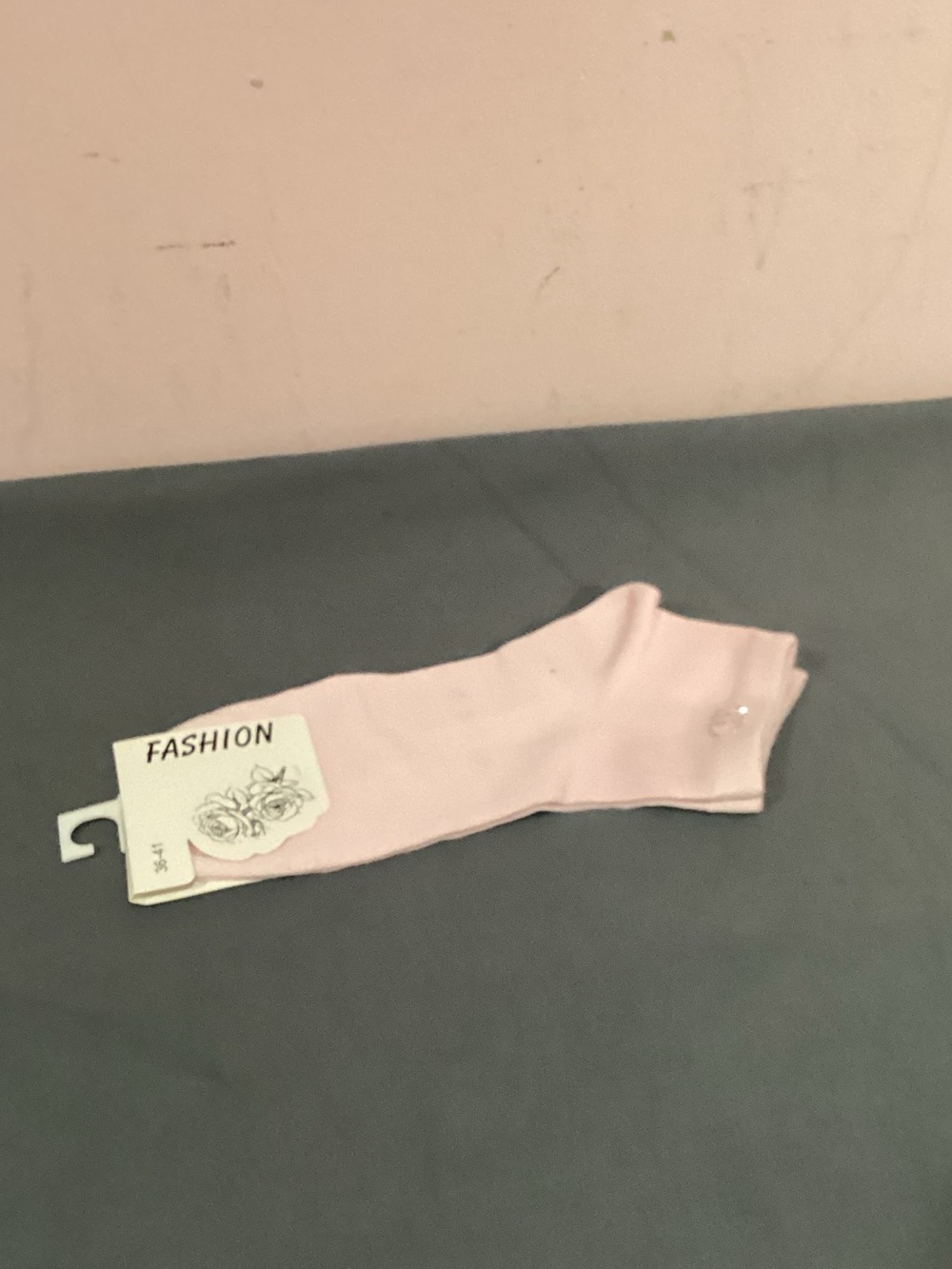 Pink Women's Ankle Socksโ